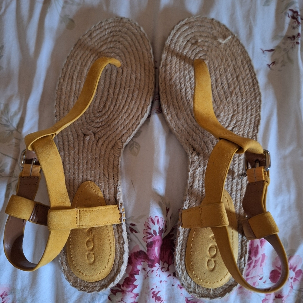 Coach Suede Sandals